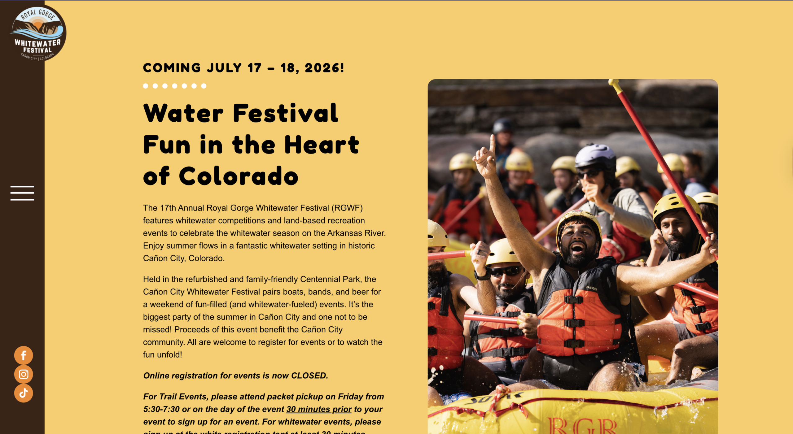 Royal Gorge Whitewater Festival